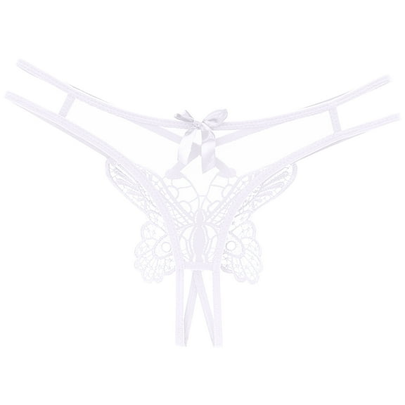 Womens Thongs No Show Panties Underwear Low Rise T-Back Underpants