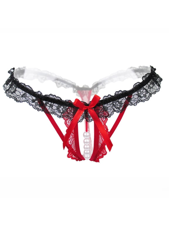 Womens Underwear G String Thongs for Women Valentines Day Panties Shorts for Women Plus Size L