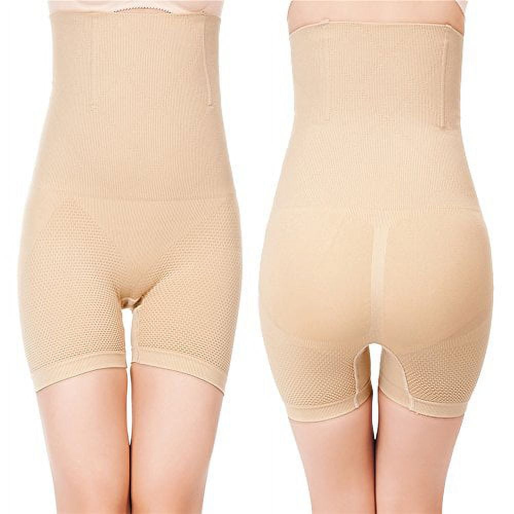 Womens Shapewear Bodysuit High Waist Tummy Control with Butt Compression  Shorts 