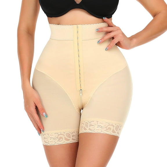 Womens Shapewear Pants Slimming Tummy Control Body Shaper Plus Size Boy Shorts Corset Waist Trainer Underpants