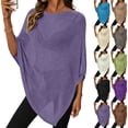 thumbnail image 1 of Womens Sheer Knit Poncho Crochet Summer Tops See Through Mesh Spring Sweaters Beach Cover Ups for Women 2026, One Size, 1 of 8