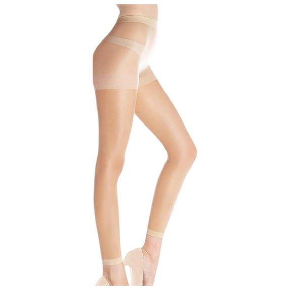 Womens Sheer Transparent No Feet Tights Ultra Thin Pantyhose For Everyday Casual Wear