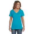 thumbnail image 1 of Womens Sheer V-Neck T-Shirt, 1 of 1