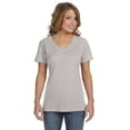 thumbnail image 1 of Womens Sheer V-Neck T-Shirt, 1 of 1