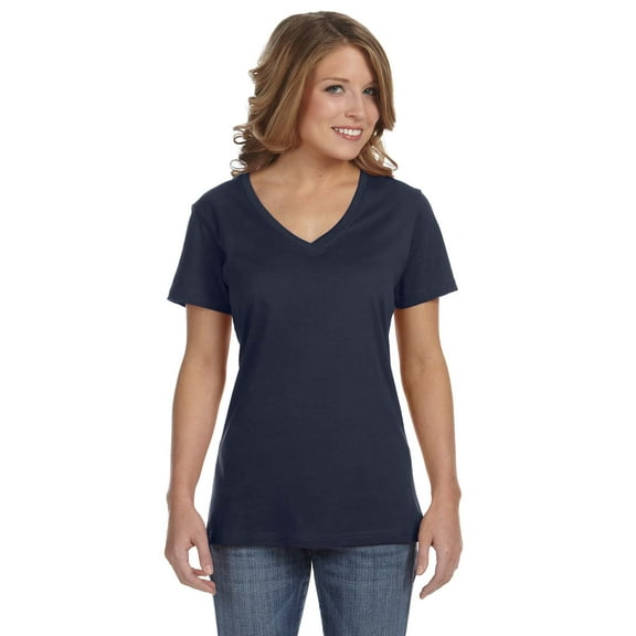 Womens Sheer V-Neck T-Shirt