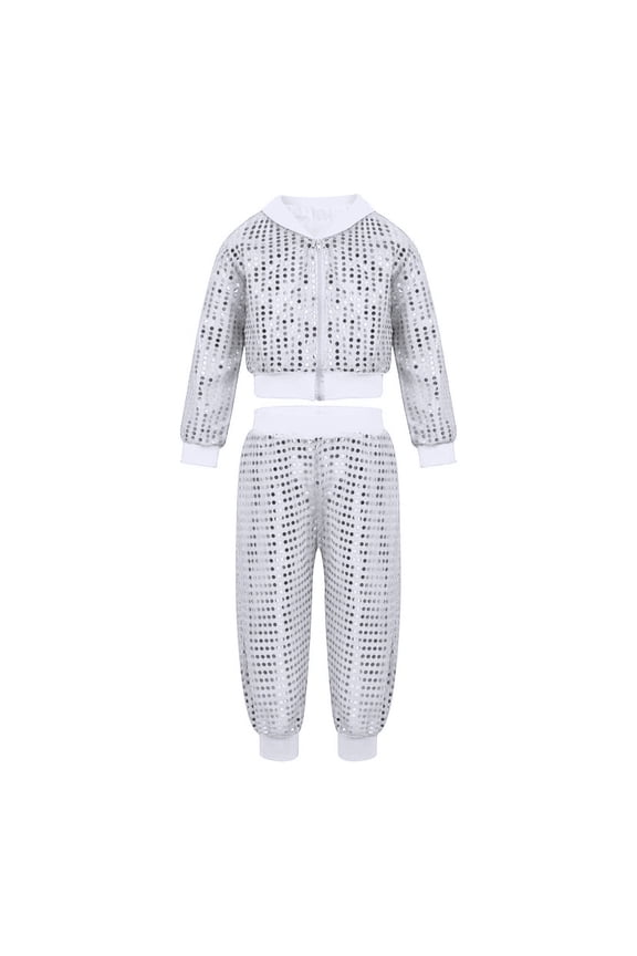 Womens Shiny Metallic Pants Solid Color Relaxed Fit High Elastic Waisted Straight Leg Stretch Jogger Trousers Lightweight Night out Clubwear