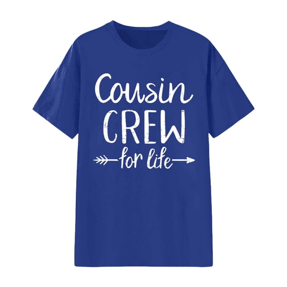 Womens Shirt Graphic Print Short Sleeve Crewneck Soft Comfort Fit Wear Womens Spring Clothes,Blue,3XL