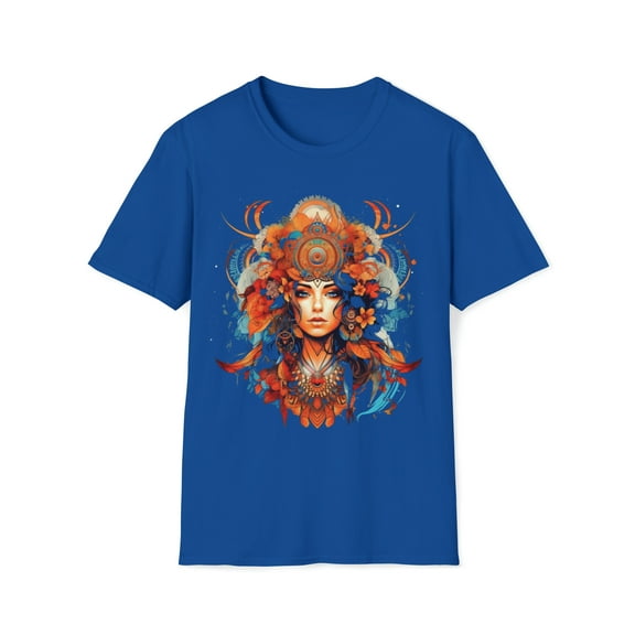 Womens Shirt Unisex T-Shirt Boho Hippie Festival Native American Inspired