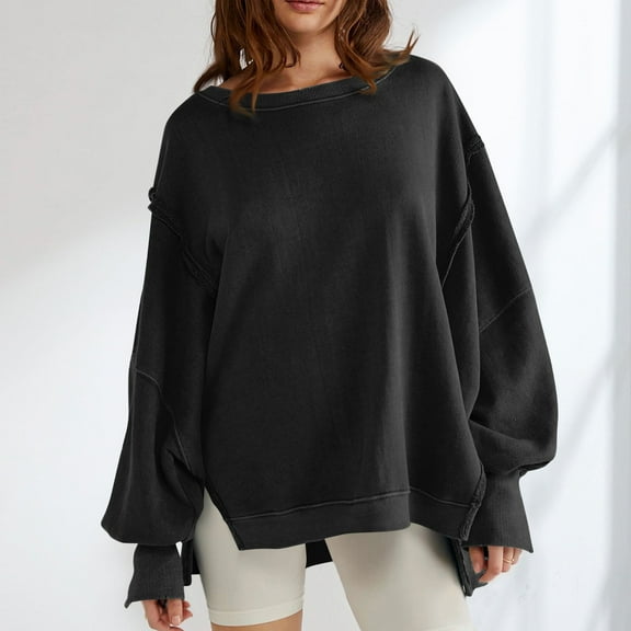 Womens Shirts Blouse Women's Fashion Sports Base Shirt Home Wear Knitwear Long Sleeve Top