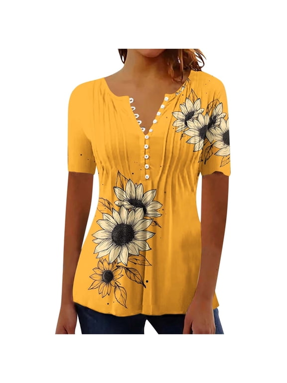 Womens Shirts Casual Dressy Shirts for Women Short Sleeve Sweater for Women Womens Tops Dressy Short Sleeve