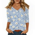 thumbnail image 1 of Womens Shirts Casual Xl Light Blue, 1 of 4