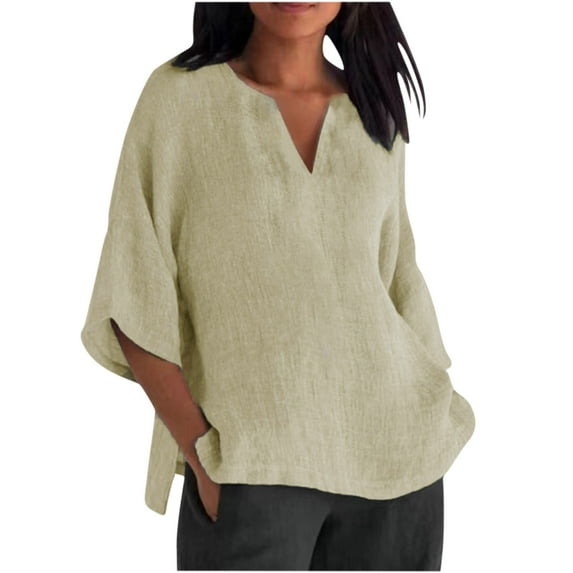 Womens Shirts Dressy Casual Clearance Womens Plus Size Dressy Tops and Blouses Shirts for Women Graphic Tees Cotton Crewneck Blouses for Women Dressy Casual Summer Tshirts Shirts for Women