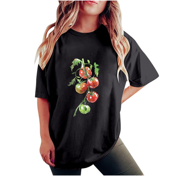 Womens Shirts Loose Summer Graphic Tees for Women 2026 Trendy Womens Summer Tops Casual Stylish s for Women Golf