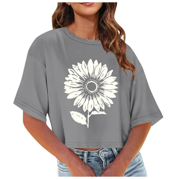 Womens Shirts Loose Workout Shirts Women Xl Summer Tops for Women 2025 Cotton Tee Shirts Womens Graphic