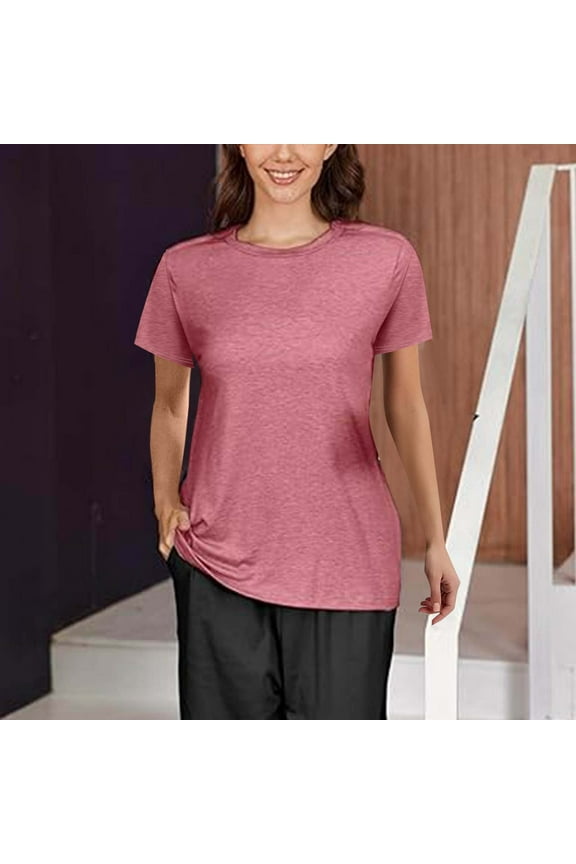 Womens Shirts Post Shoulder Shirts for Women Tear 3/4 Tops After Cuff Shirts Chemo Port Clothing Fashion Clothing