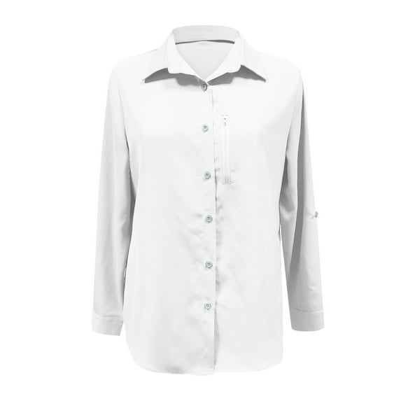 Womens Shirts UPF 50+ Sun Long Sleeve Outdoor Cool Quick Dry Fishing Hiking Shirt