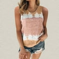 thumbnail image 1 of Womens Shirts for Summer Fashion Woman Round Neck Sleeveless Blouse T-Shirt Printing Loose Tank Tops clothes under $10.00, 1 of 4