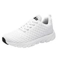 thumbnail image 1 of Womens Shoes,Athletic Sneakers For Active Comfortable Sports Shoes For Stylish And Supportive Footwear For Everyday Use,Shoes for Women,White,7, 1 of 8