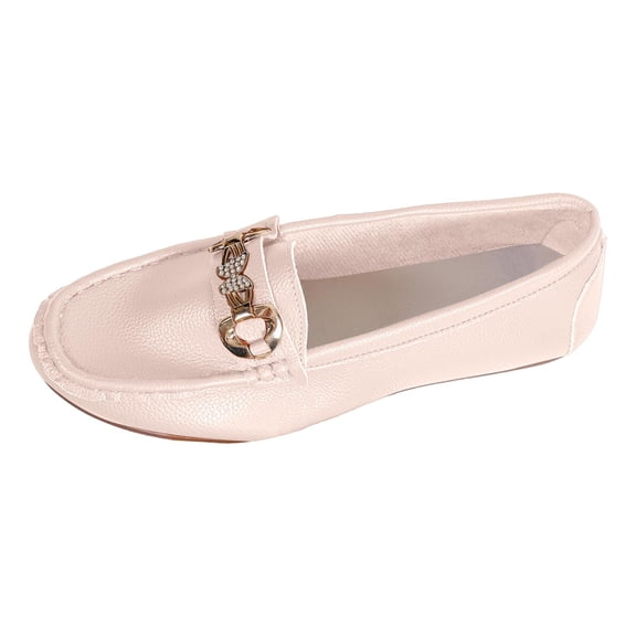 Womens Shoes,Casual Loafers Comfortable Flat for Everyday Walking Bowknot Casual Loafers for Jeans Fashion,Shoes for Women,Beige,6.5