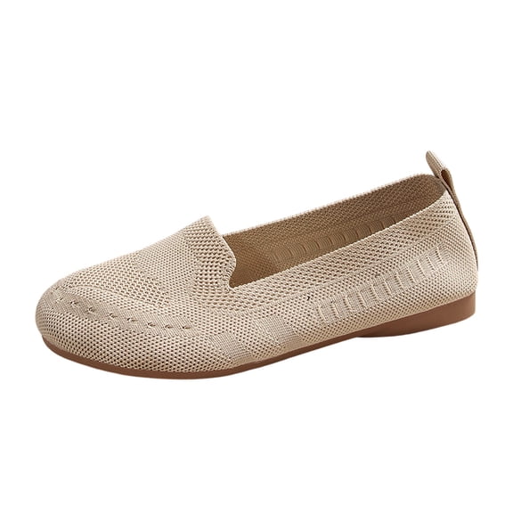 Womens Shoes,Casual Shoes Comfortable Stylish for Everyday Wear Closed Toe Design Casual Shoes for All Seasons,Shoes for Women,Khaki,6.5