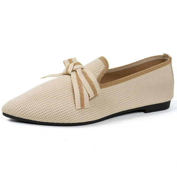Womens Shoes,Casual Shoes Fashionable On for Everyday Wear Closed Toe Design Casual Shoes for All Seasons,Shoes for Women,Beige,7