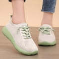 thumbnail image 1 of Womens Shoes,Casual Shoes Men Women New Breathable Soft Sole Socks Shoes for Sports Wear,Womens Running Shoes,Z01 Light Green,7.5, 1 of 7