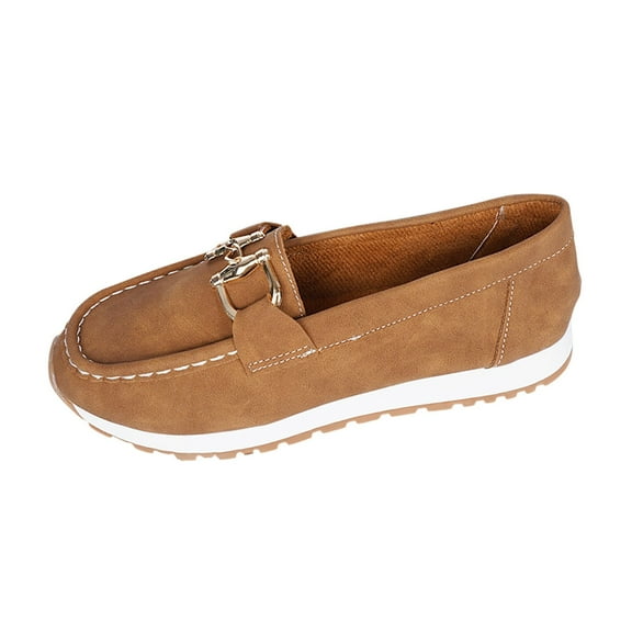 Womens Shoes,Casual Shoes Stylish Comfortable for Everyday Wear Versatile Design Casual Shoes for Denim Outfits,Shoes for Women,Brown,7