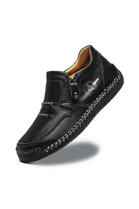 Womens Shoes,Comfortable Orthopedic Sneakers Handmade Leather Orthopedic Comfy Shoes Soft Comfort On Loafers,Shoes for Women,Black,8.5