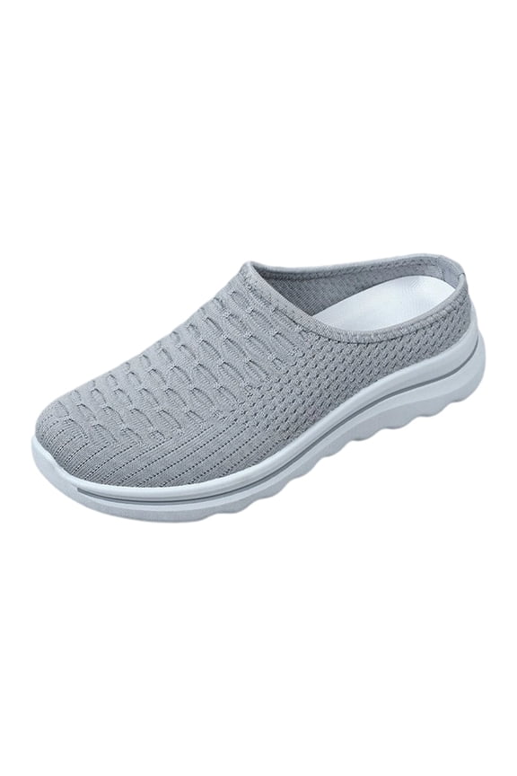 Womens Shoes,Espadrilles Breathable Flat for Daily Wear Comfortable Round Toe Espadrilles for Dating Travel,Shoes for Women,Grey,7