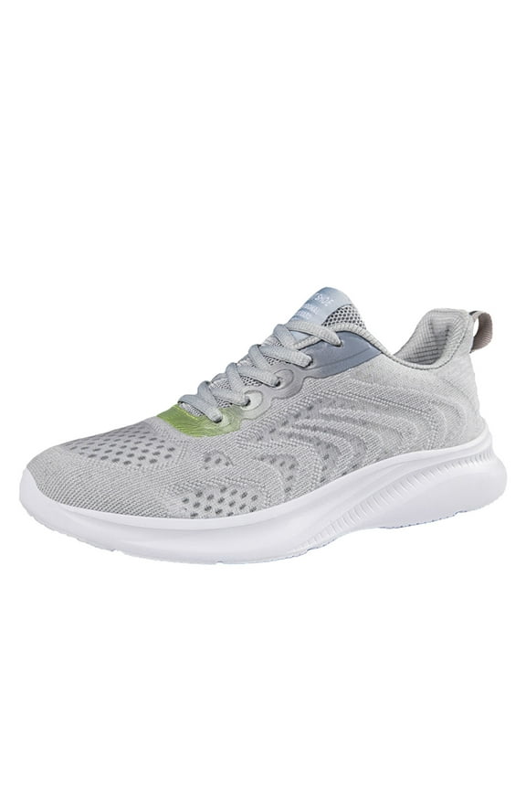 Womens Shoes,Ladies Couple Shoes Lace Up Casual Shoes Lace Up Breathable Fashion Flat Casual Shoes Walking Sneakers,Shoes for Women,Grey,6.5
