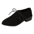 thumbnail image 1 of Womens Shoes,Mary Jane Shoes Retro Pointed Toe for Everyday Relaxation Lace Mary Jane Shoes for Dates,Shoes for Women,Black,6.5, 1 of 9