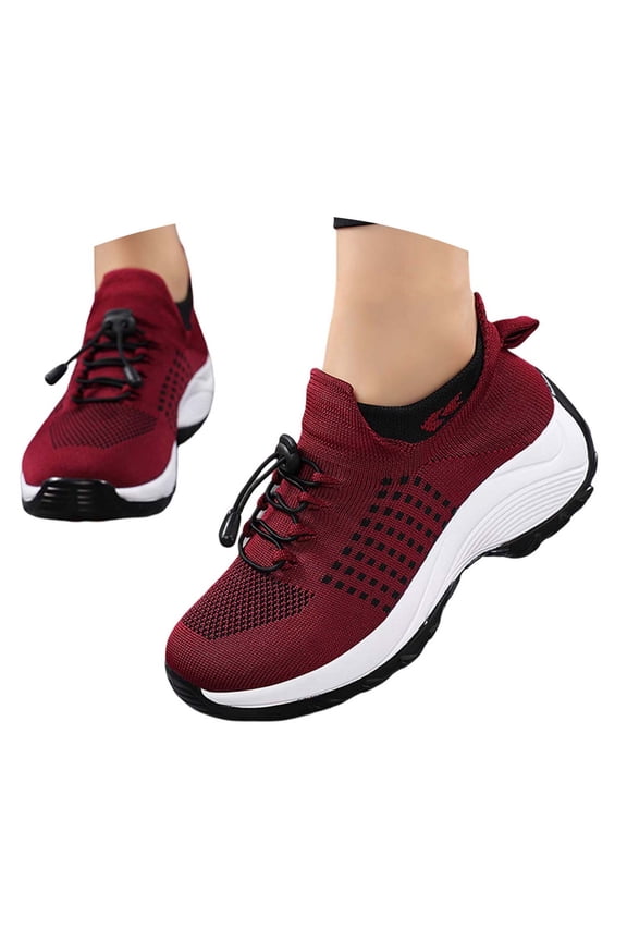Womens Shoes,Sneakers Breathable Knit On Casual Shoes For Walking Running Yoga Gym Beach Non Comfortable Midsole Lightweight Fashion Sneakers,Shoes for Women,,6