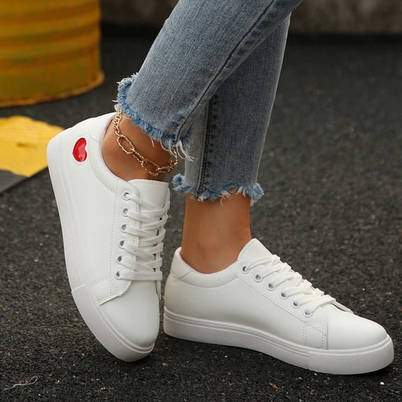 Womens Shoes,Sneakers Casual Flat Walking Comfortable Lightweight Athletic Sneakers for Daily Use,Womens Running Shoes,Z03 White1,8