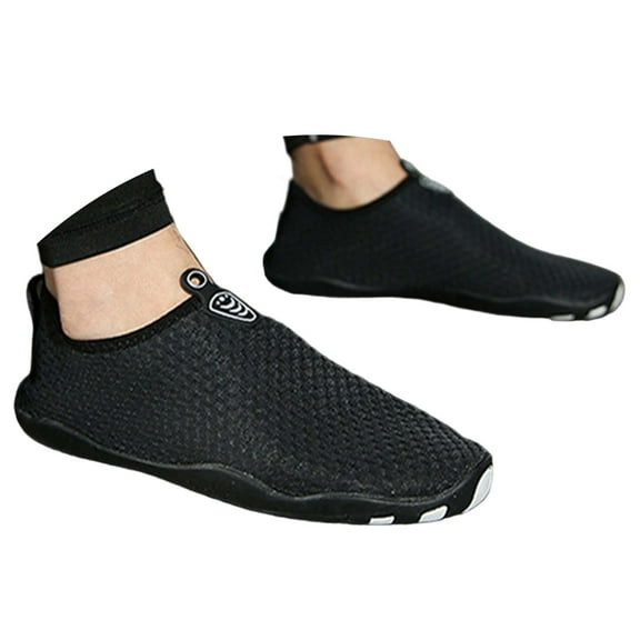 Womens Shoes,Sneakers For Beach Indoor Sports Water With Hook And Loop Closure Flat Heel Comfortable All Season Casual Shoes,Shoes for Women,Black,11