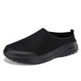 thumbnail image 1 of Womens Shoes,Ultra Lightweight Mesh Slide Sneakers Breathable Athletic Casual Shoes for Comfortable Sporty Loafers,Shoes for Women,Black,10.5, 1 of 6