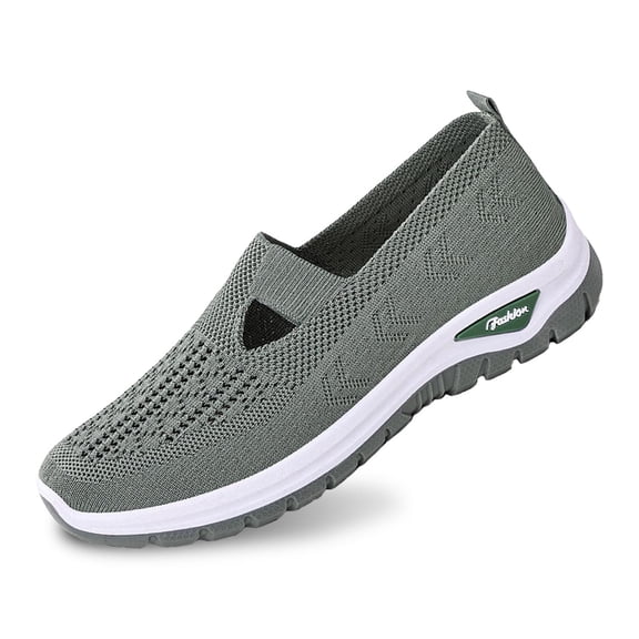 Womens Shoes,Walking Shoes Breathable Mesh Flat for Daily Wear Comfortable Walking Shoes for Jeans Pants,Shoes for Women,Green,9