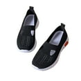 thumbnail image 1 of Womens Shoes,Warm Shoes Bow Soft Soled for Autumn Winter Flat Heels Warm Shoes for Casual On,Shoes for Women,Black,6.5, 1 of 8