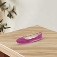 thumbnail image 1 of Womens Shoes Women Girls Solid Big Size Slip On Flat Shallow Comfort Casual Single Shoeshot Pinkus Size 8, 1 of 4