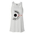 thumbnail image 1 of Womens Shoot Manual Camera Buff Photography Lovers Flowy Racerback Tank Top T-Shirt, 1 of 1