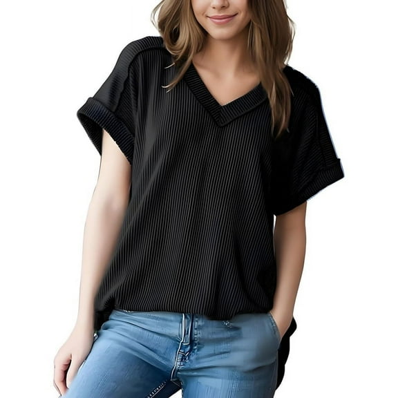 Womens Short Sleeve Blouses