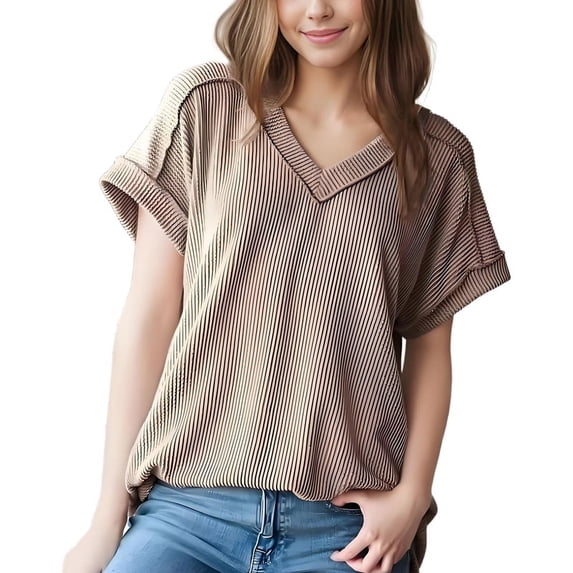 Womens Short Sleeve Blouses