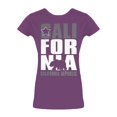 thumbnail image 1 of Womens Short-Sleeve California Republic T-Shirt - Purple - 2X-Large, 1 of 1