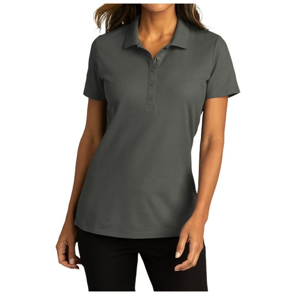 Womens Short Sleeve Easy Care SuperPro React Polo Shirt Storm Grey XL