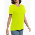 thumbnail image 1 of Womens Short Sleeve Round Neck Shirts Summer Top Fashion Basic Tee, 1 of 6