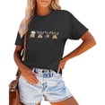 thumbnail image 1 of Womens Short Sleeve Tunic Top Crew Neck Highland Cattle Print Fashion 2026 Tees Basic Loose Summer Trendy T Shirts, 1 of 5