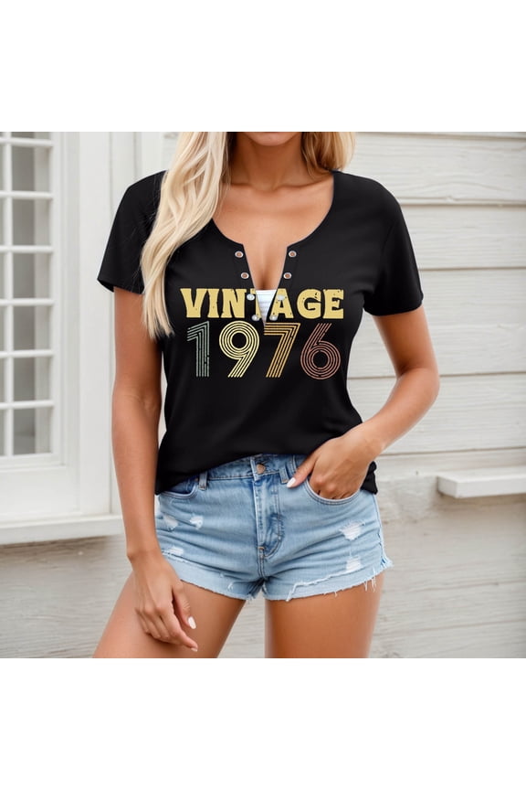 Womens Short Sleeve Tunic Tops Casual Graphic Print T Shirt Fashion Tee Soft Blouse For Ladies Tee Tops