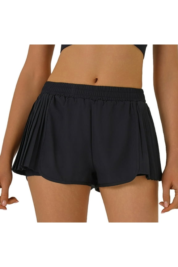 Womens Shorts 2025 Summer High Waisted Running Mesh Lined 3 Casual Beach Shorts S-3XL