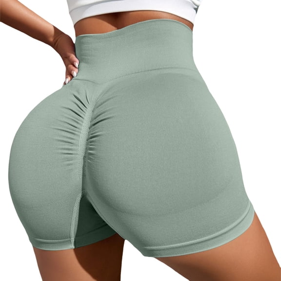 Womens Shorts 2025 Summer Shorts for Women High Waisted Shorts Stretchy Trendy Casual Shorts XS-XL