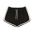 thumbnail image 1 of Womens Shorts 2025 Summer Women Casual Summer Sports Shorts Workout Yoga Shorts Active Shorts Black L, 1 of 6