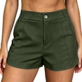 thumbnail image 1 of Womens Shorts Casual,Women Summer Elastic High Waist Straight Leg Shorts Lightweight with Pockets Casual Golf Hiking Outdoor Daily Shorts, 1 of 8